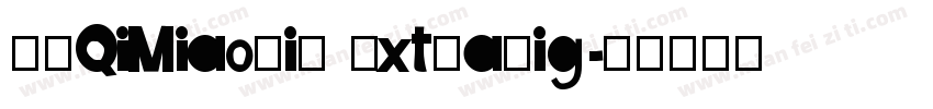 FZQiMiaoTiS ExtraLig字体转换
